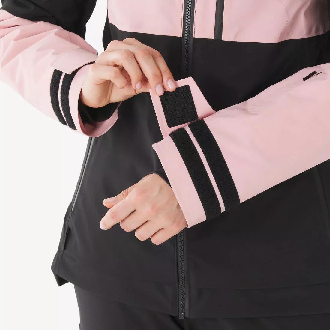 Women Warm And Breathable All-Mountain Ski And Snowboard Jacket - 500 am, Pink, No Color, large image number 8
