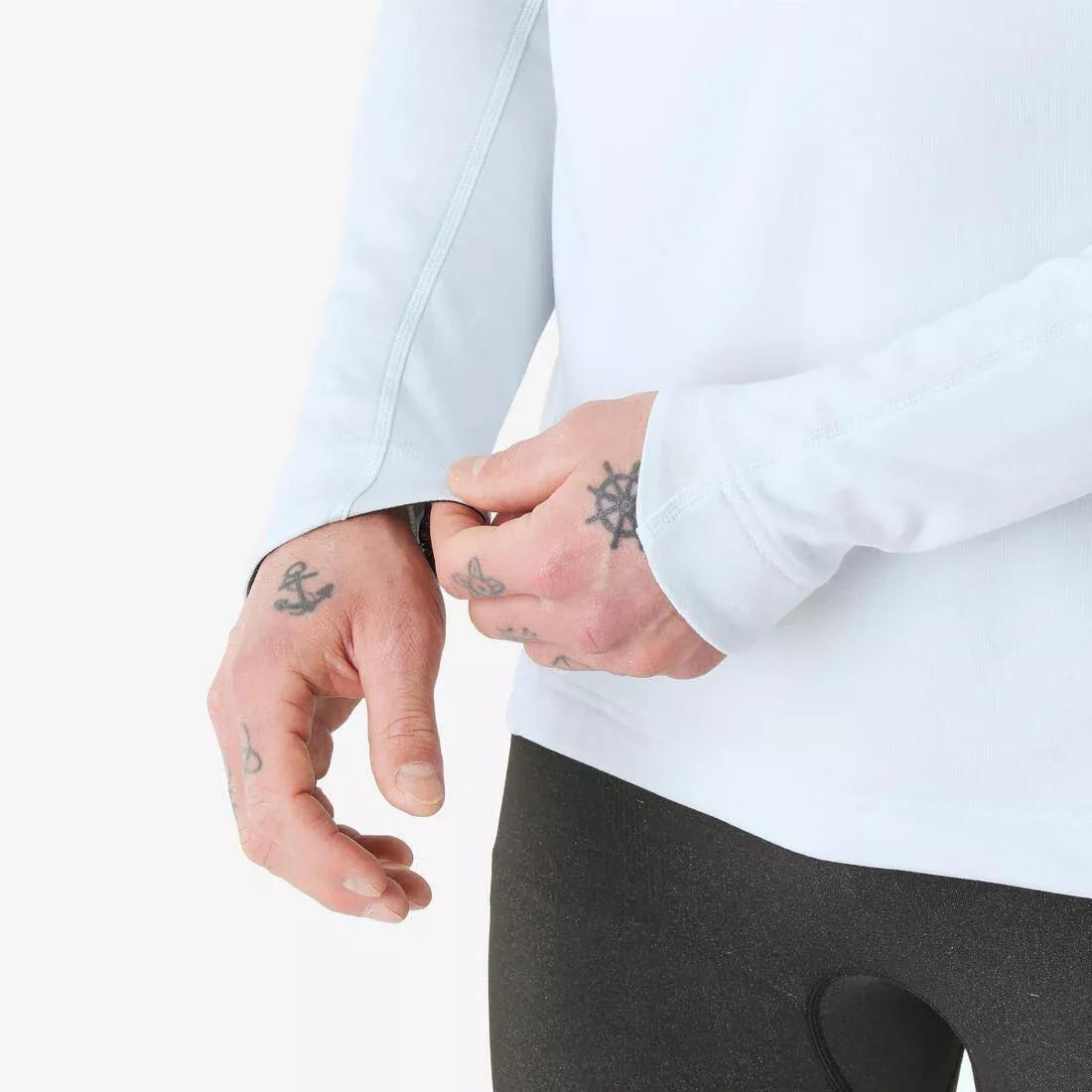 Men Thermal Base Layer - BL Top 500 Half-Zip, Blue, No Color, large image number 6