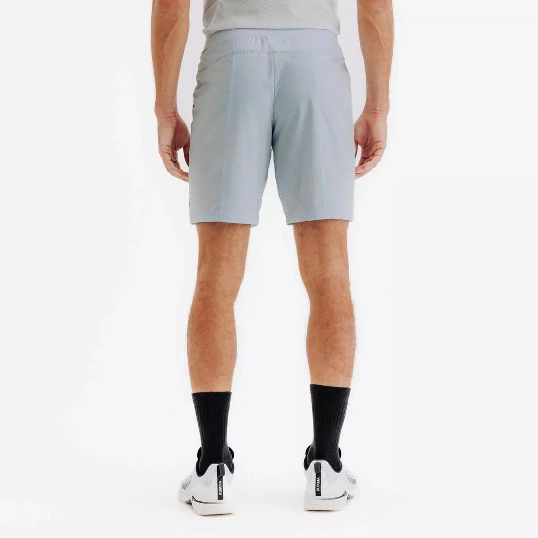 Men Breathable Padel Shorts Dry, Blue, No Color, large image number 4