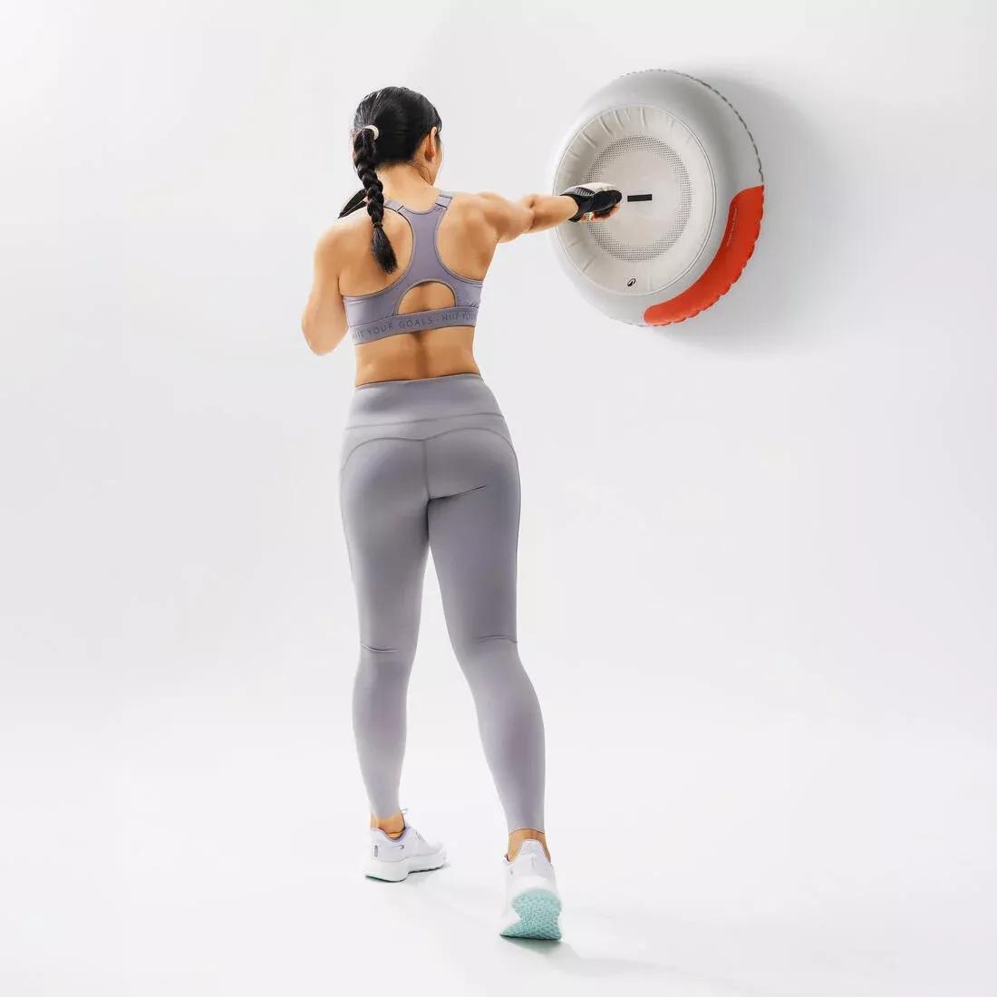 Quick Setup Punching Bag Wall Punch, Grey, No Color, medium