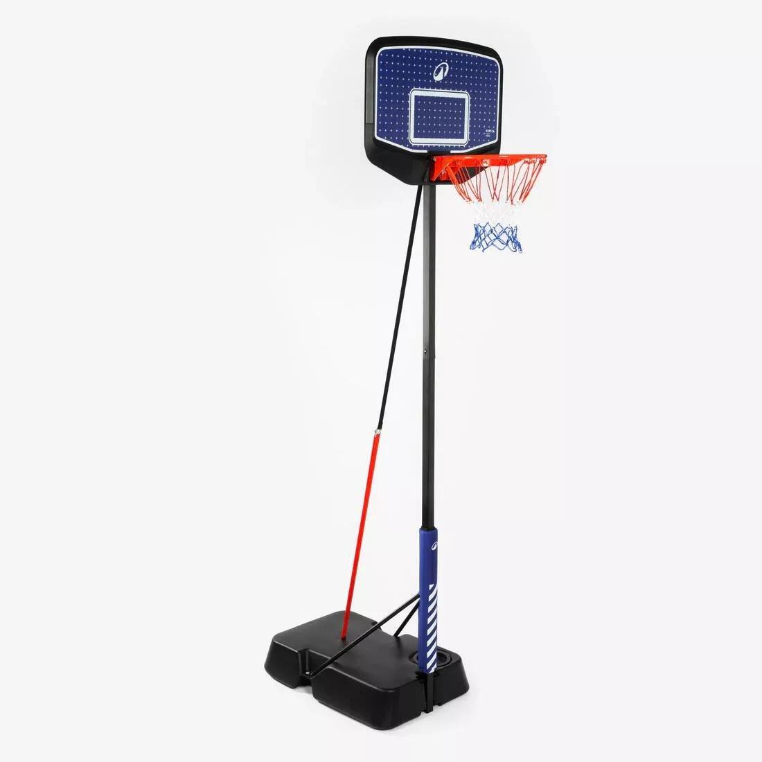 K900 Easy-Adjust Kids' Basketball Hoop (1.6m to 2.2m), No Color, medium