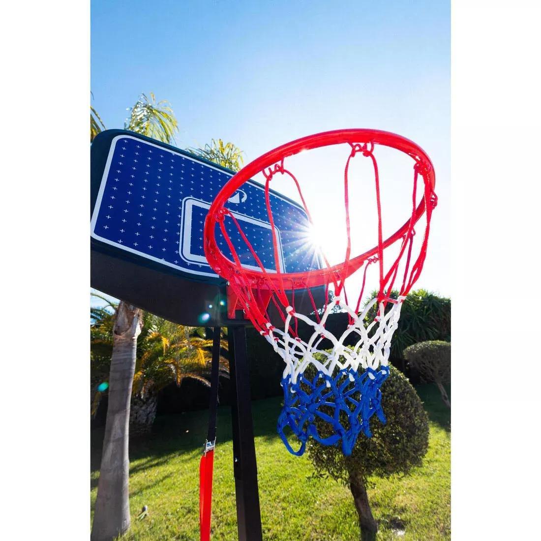 Kids Basketball Hoop In Blue/Black By Tarmak - 1.6m To 2.2m, No Color, medium