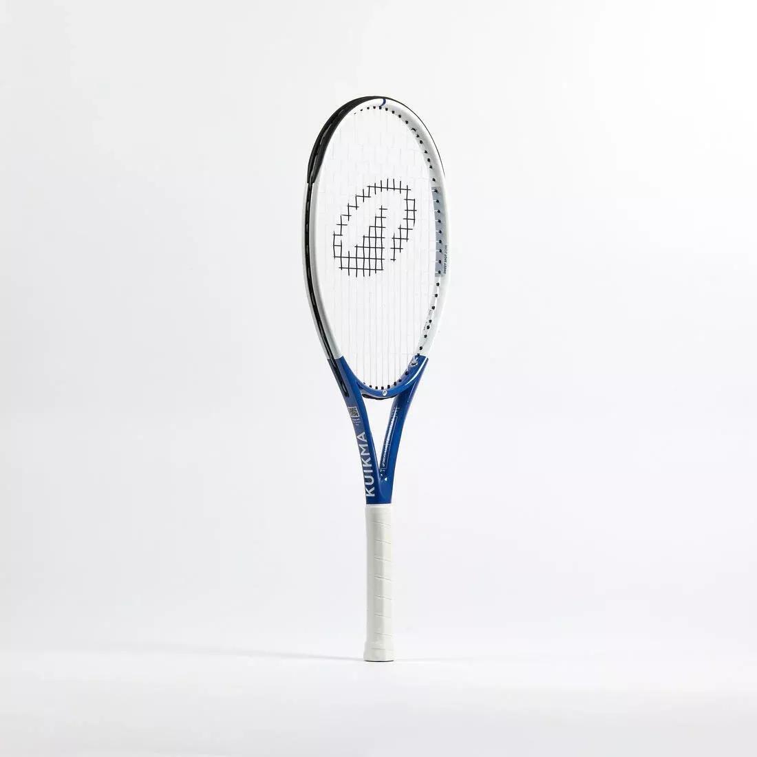 Adults Tennis Racket Easy, Blue, No Color, medium