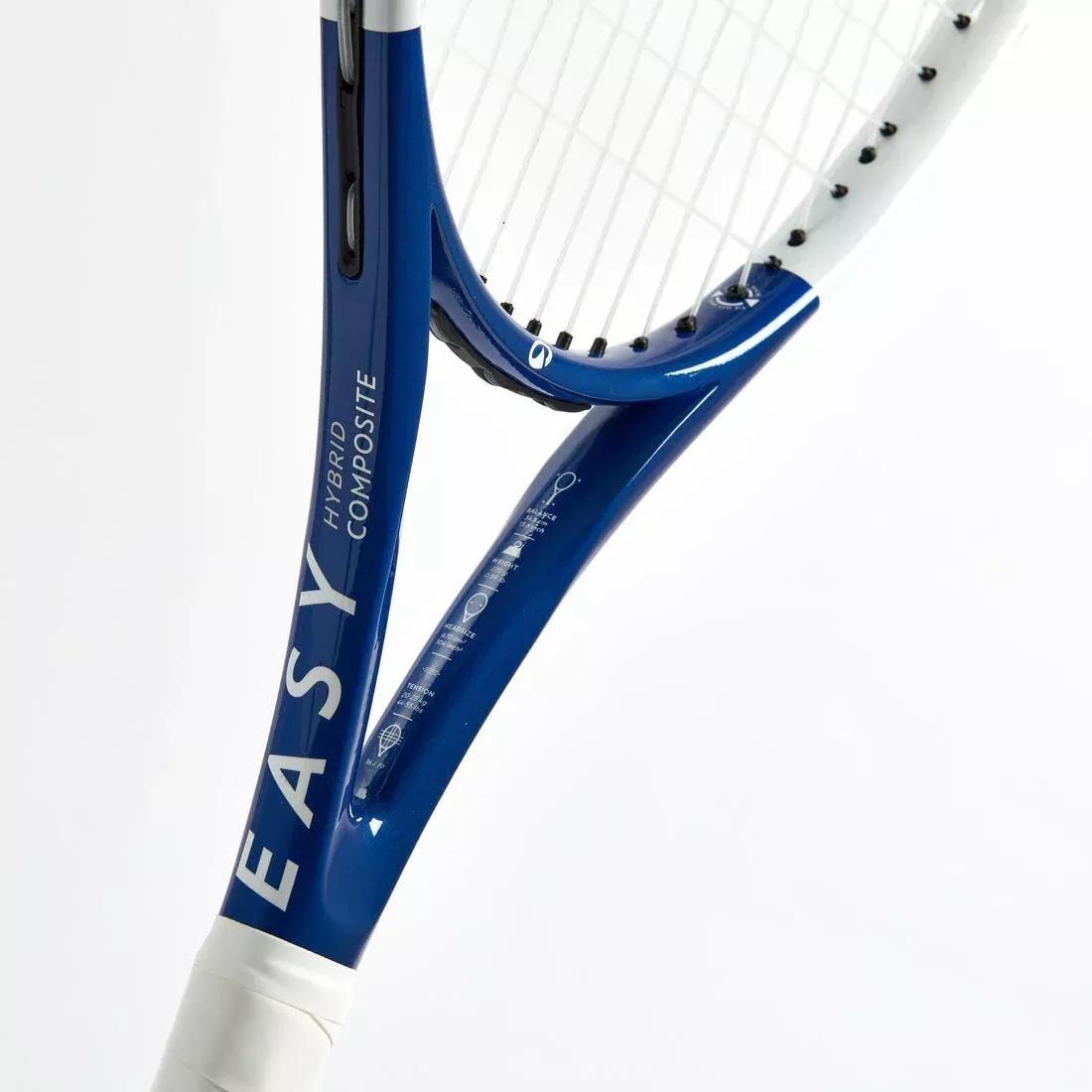 Adults Tennis Racket Easy, Blue, No Color, large image number 4