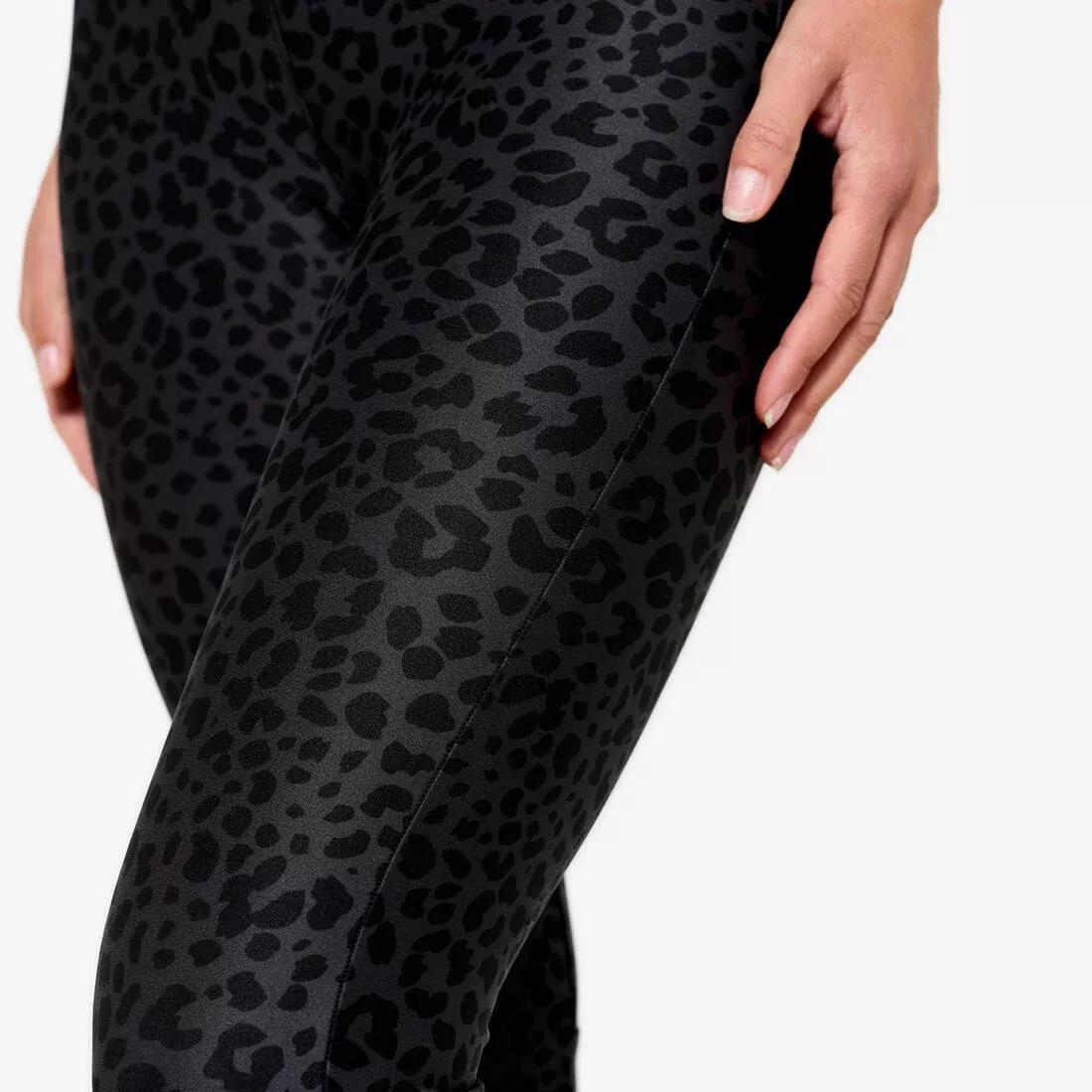 Women Regular-Fit Leggings, Grey, No Color, large image number 4