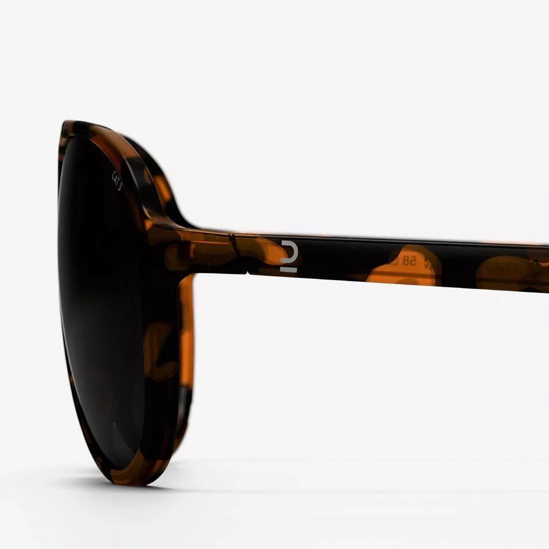 OCHRE BEIGE Adult's hiking sunglasses - MH120A - Category 3, No Color, large image number 8