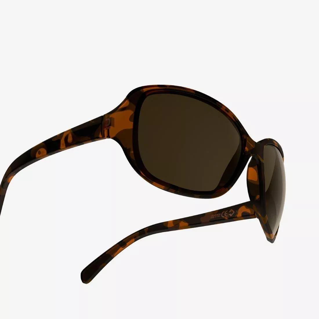 Women Hiking Sunglasses - MH530W - Category 3, Beige, No Color, large image number 6