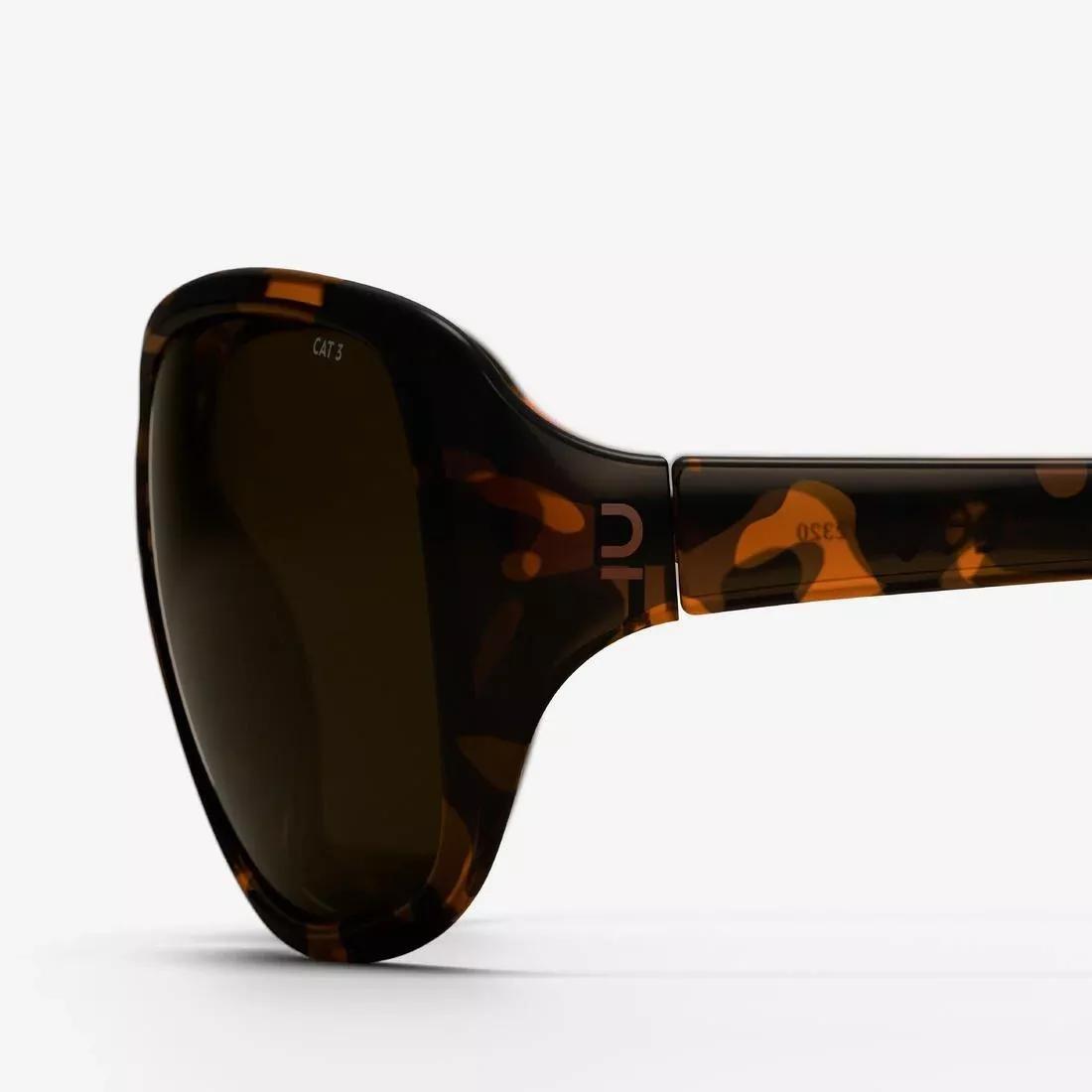 Women Hiking Sunglasses - MH530W - Category 3, Beige, No Color, large image number 8