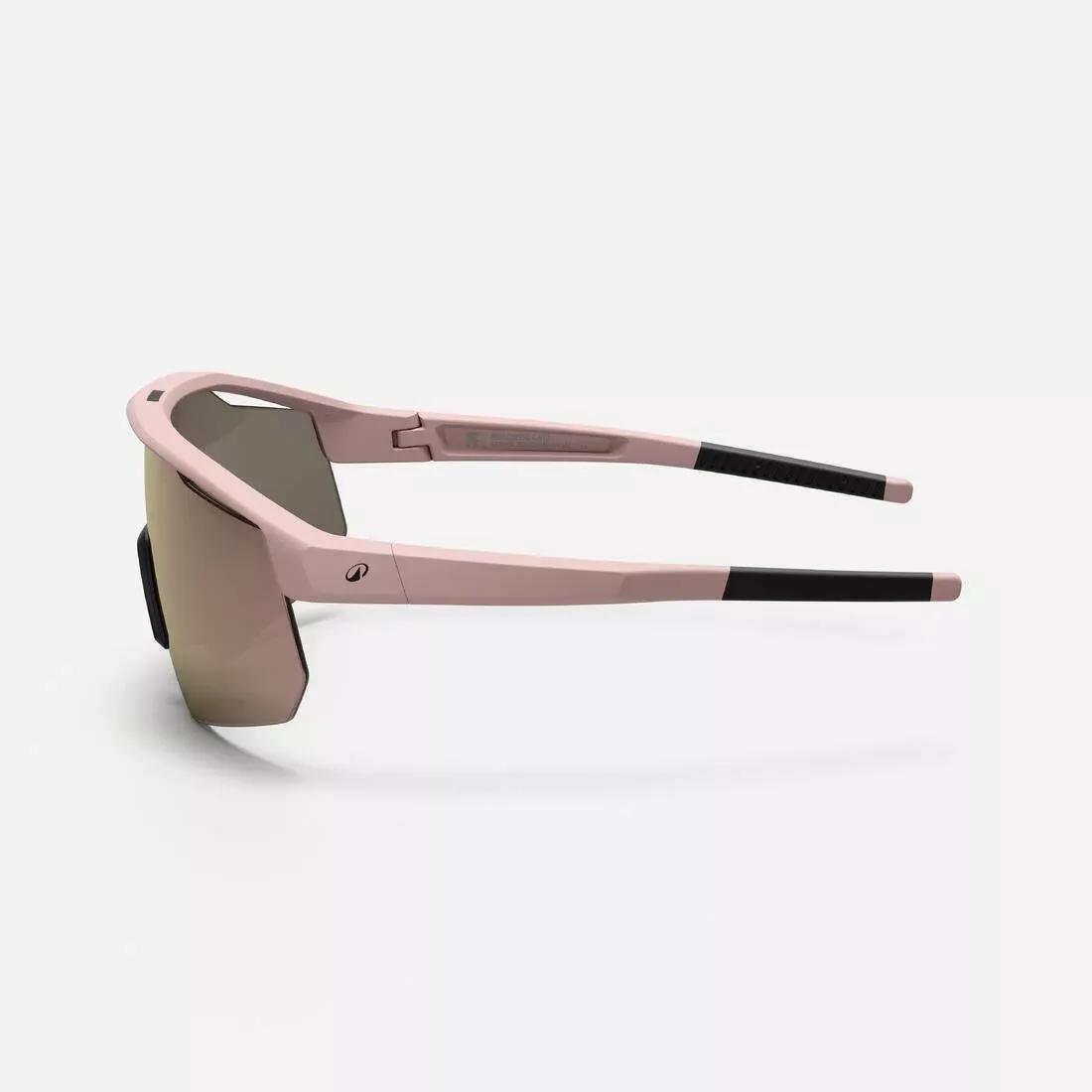 Unisex Cycling | Running Sunglasses - Category 3 Perf 500 Light, Pink, No Color, large image number 5