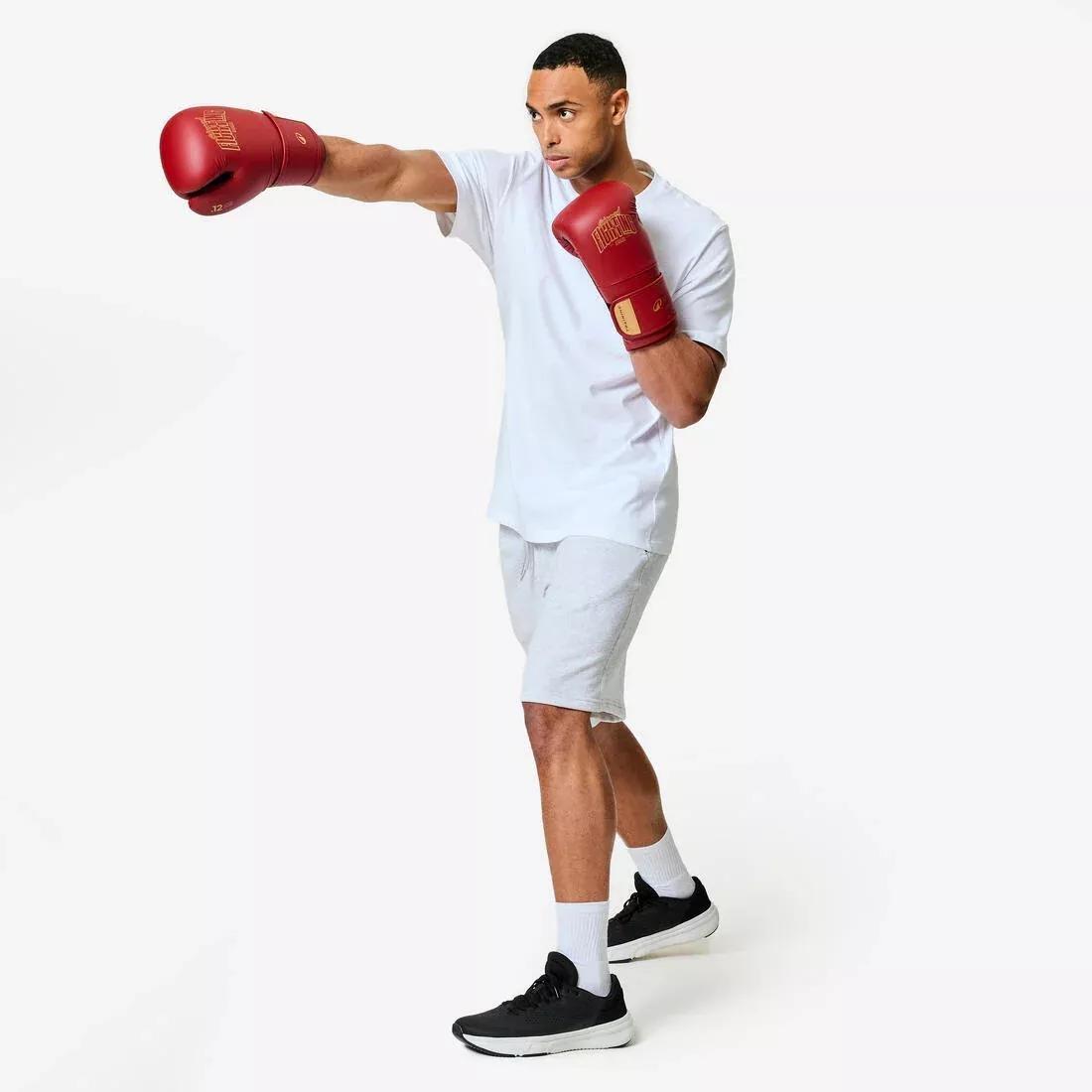 Boxing Training Gloves with Ergonomic Foam, Beige, No Color, large image number 8