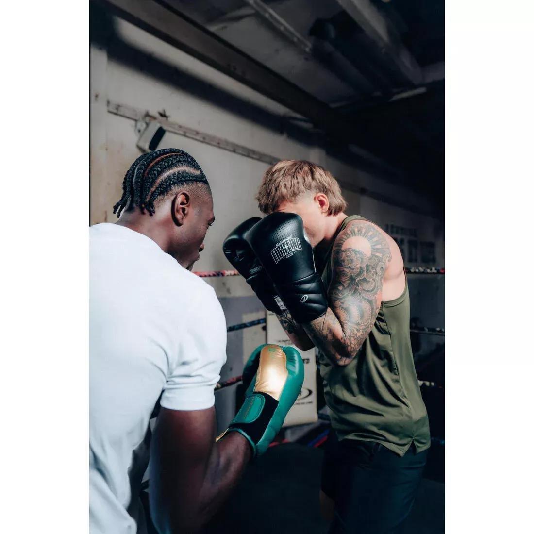 One-Piece Foam Boxing Gloves for Experienced Boxers, Green, No Color, large image number 8