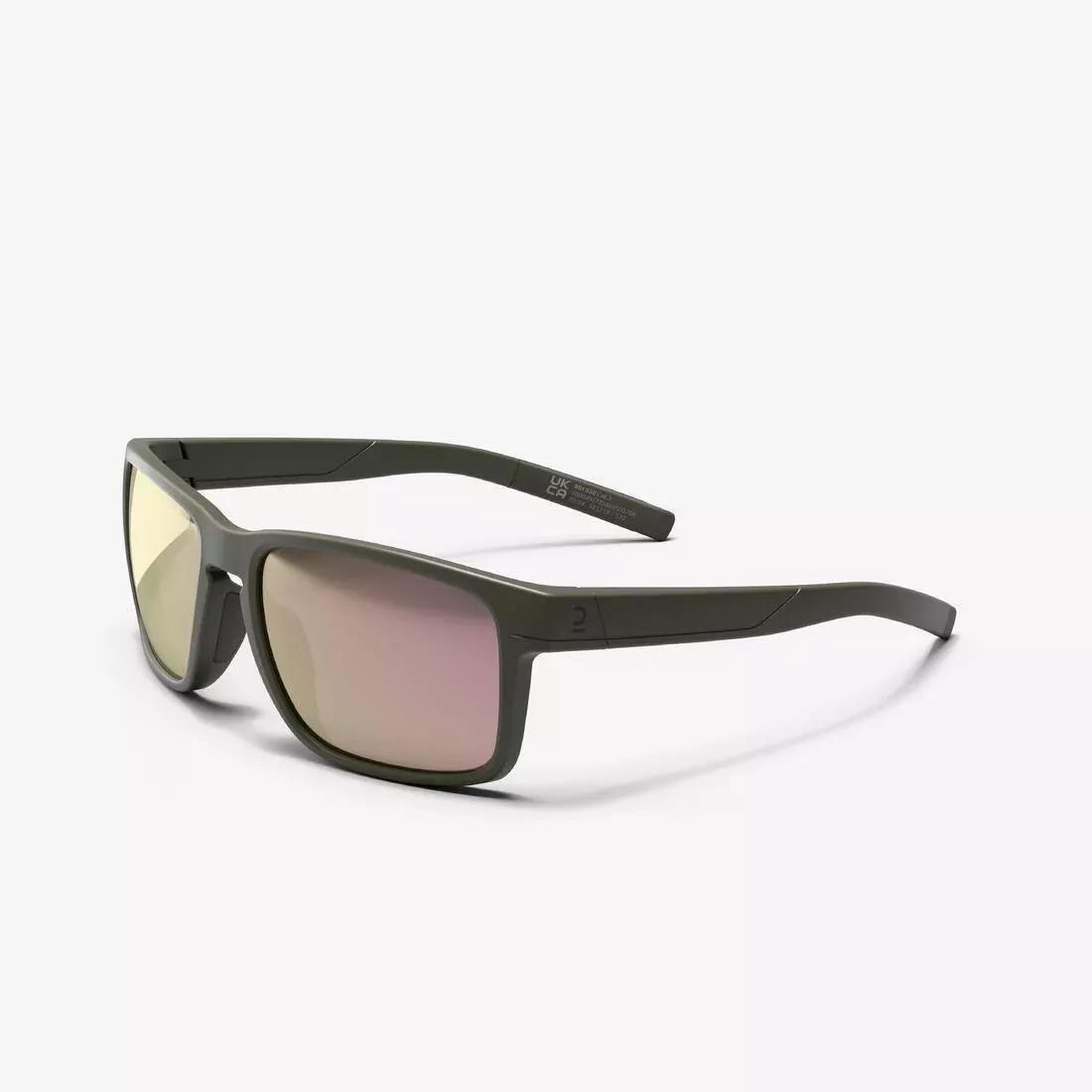 KHAKI GREEN Adults Category 3 Sunglasses, No Color, large image number 9