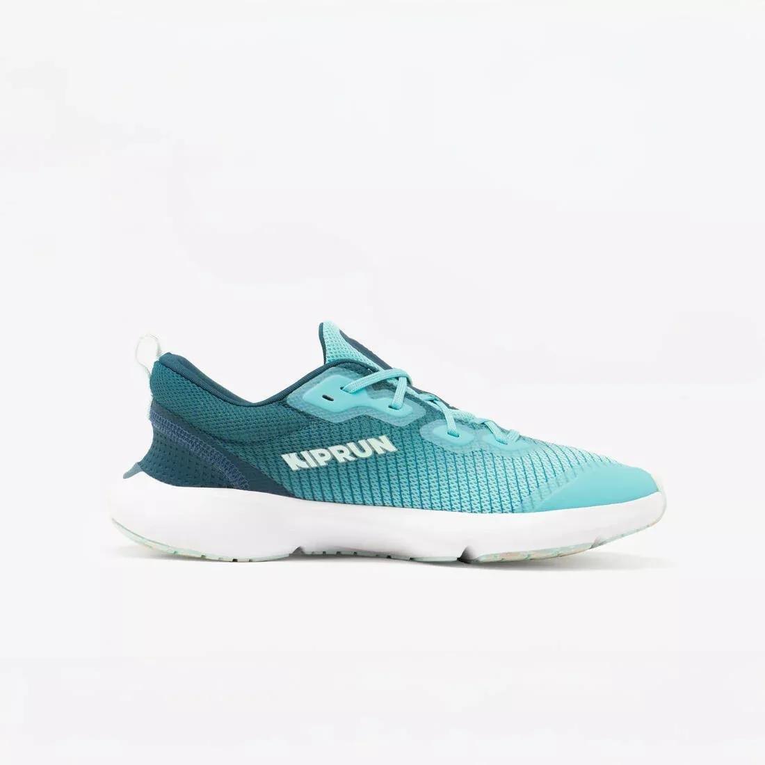 Children Running Shoes Drop 0 - Kiprun KN500, Blue, No Color, medium