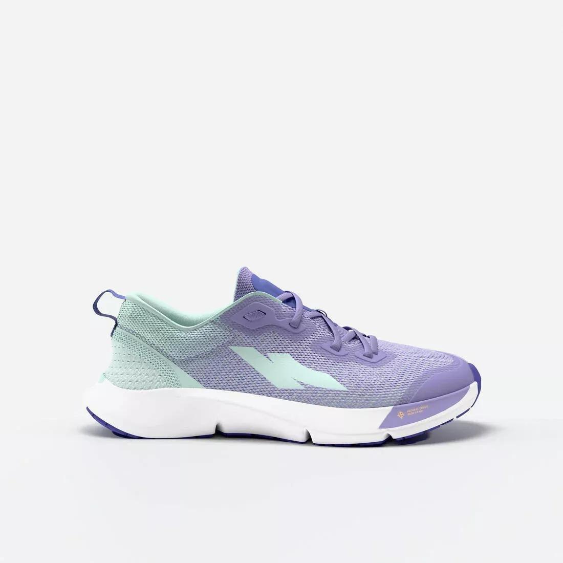 Children Running Shoes Drop 0 - Kiprun KN500, Blue, No Color, large image number 7
