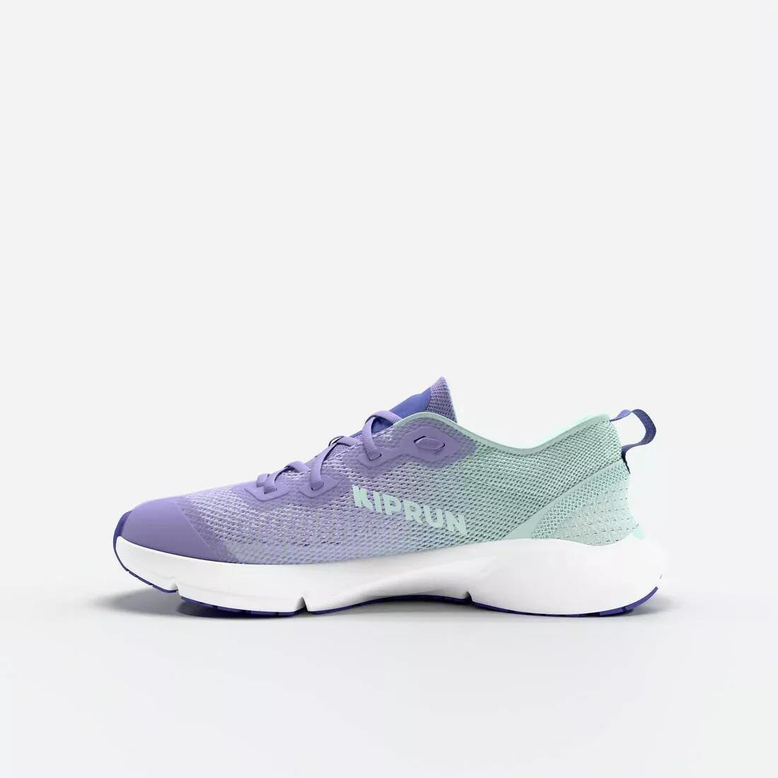 Children Running Shoes Drop 0 - Kiprun KN500, Blue, No Color, large image number 9