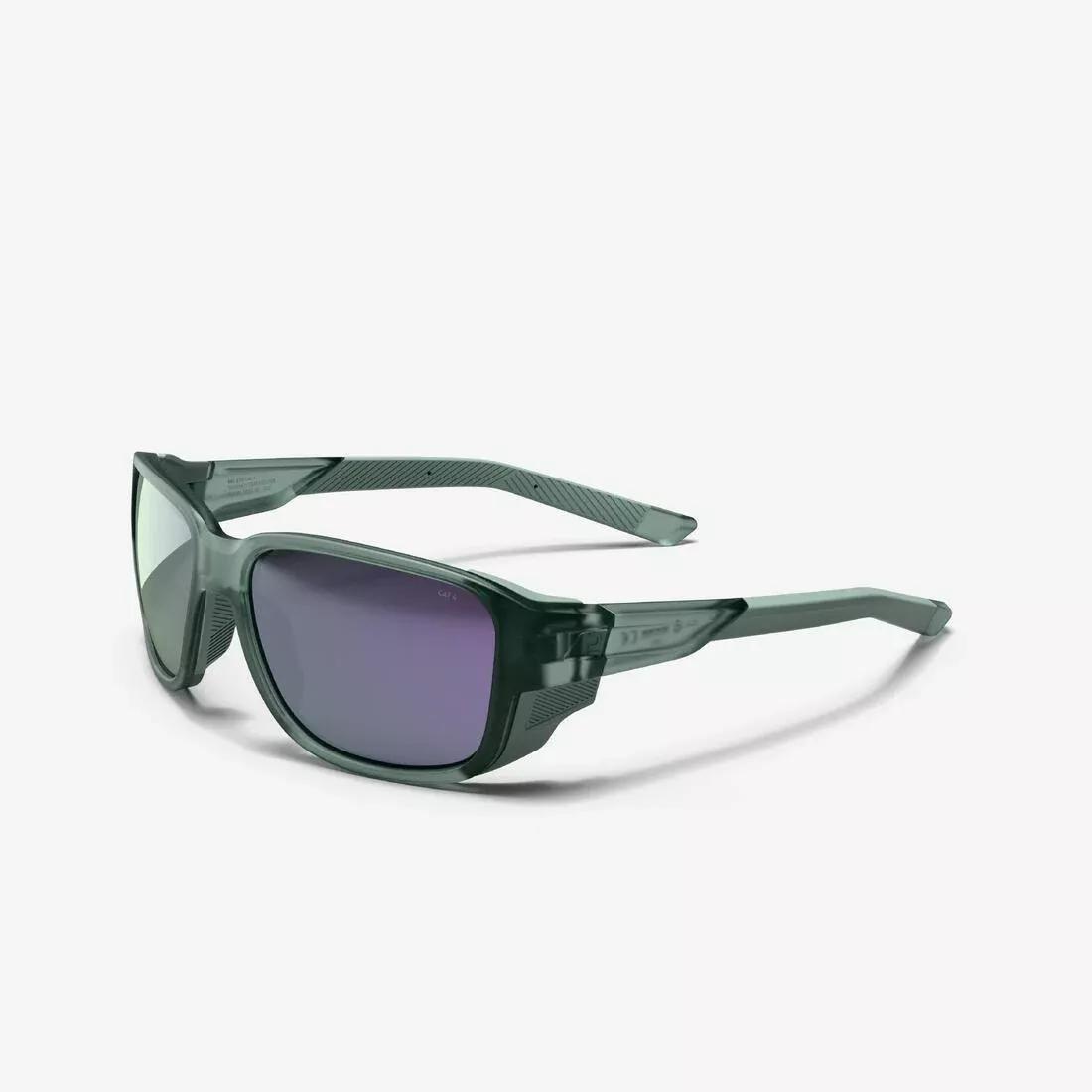 Adult Hiking Sunglasses - MH570 - Category 4 Polarised, Black, No Color, large image number 1