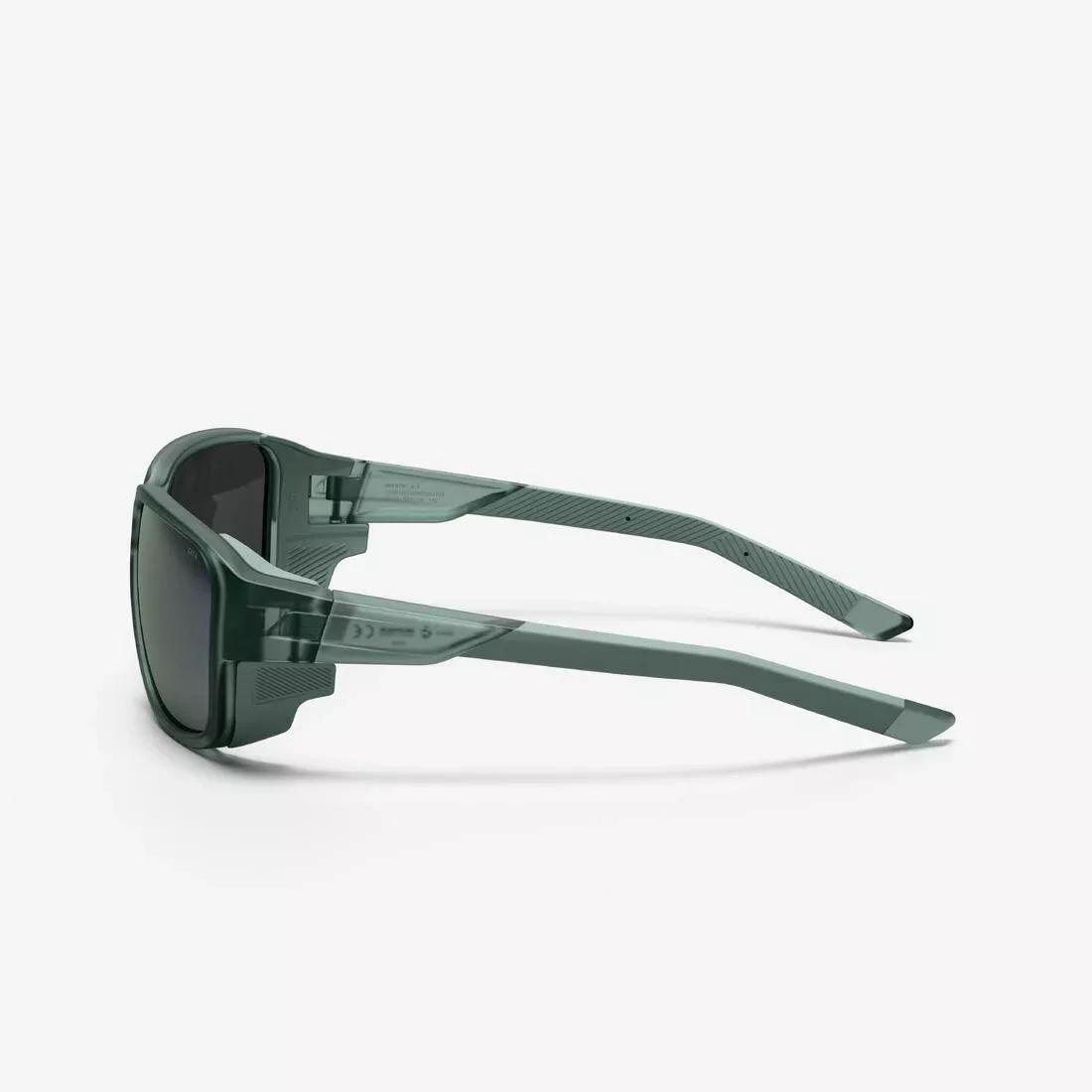 Adult Hiking Sunglasses - MH570 - Category 4 Polarised, Black, No Color, large image number 4