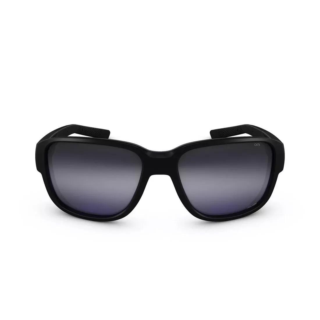 Adult Hiking Sunglasses - MH570 - Category 4 Polarised, Black, No Color, large image number 5
