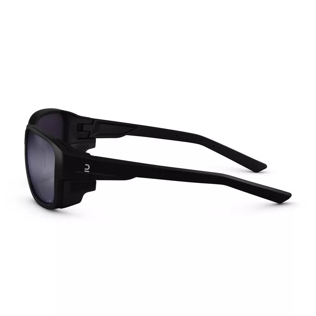 Adult Hiking Sunglasses - MH570 - Category 4 Polarised, Black, No Color, large image number 6