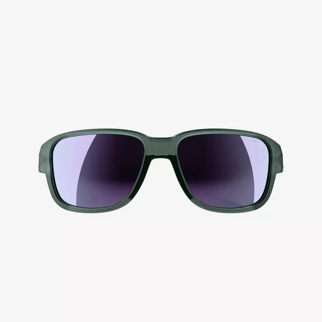 Adult Hiking Sunglasses - MH570 - Category 4 Polarised, Black, No Color, large image number 8