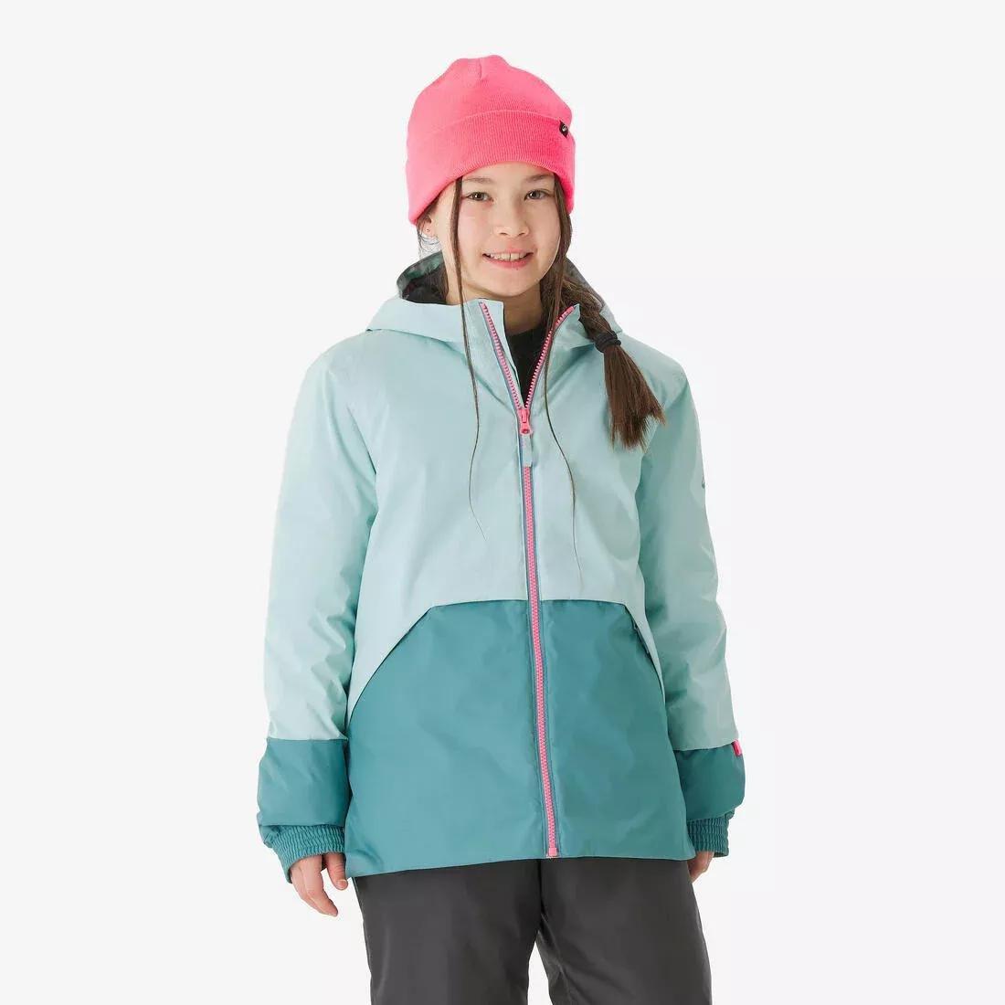 Kids Unisex Warm Ski Suit - Ski100, Turquoise, 5401_000, large image number 1