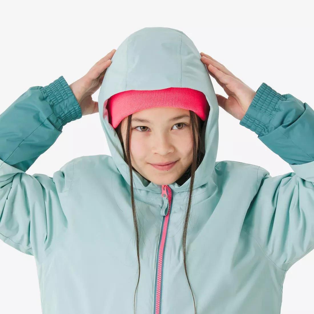 Kids Unisex Warm Ski Suit - Ski100, Turquoise, 5401_000, large image number 6