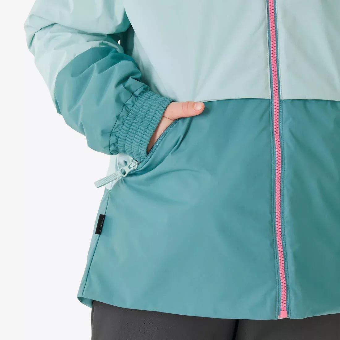 Kids Unisex Warm Ski Suit - Ski100, Turquoise, 5401_000, large image number 7