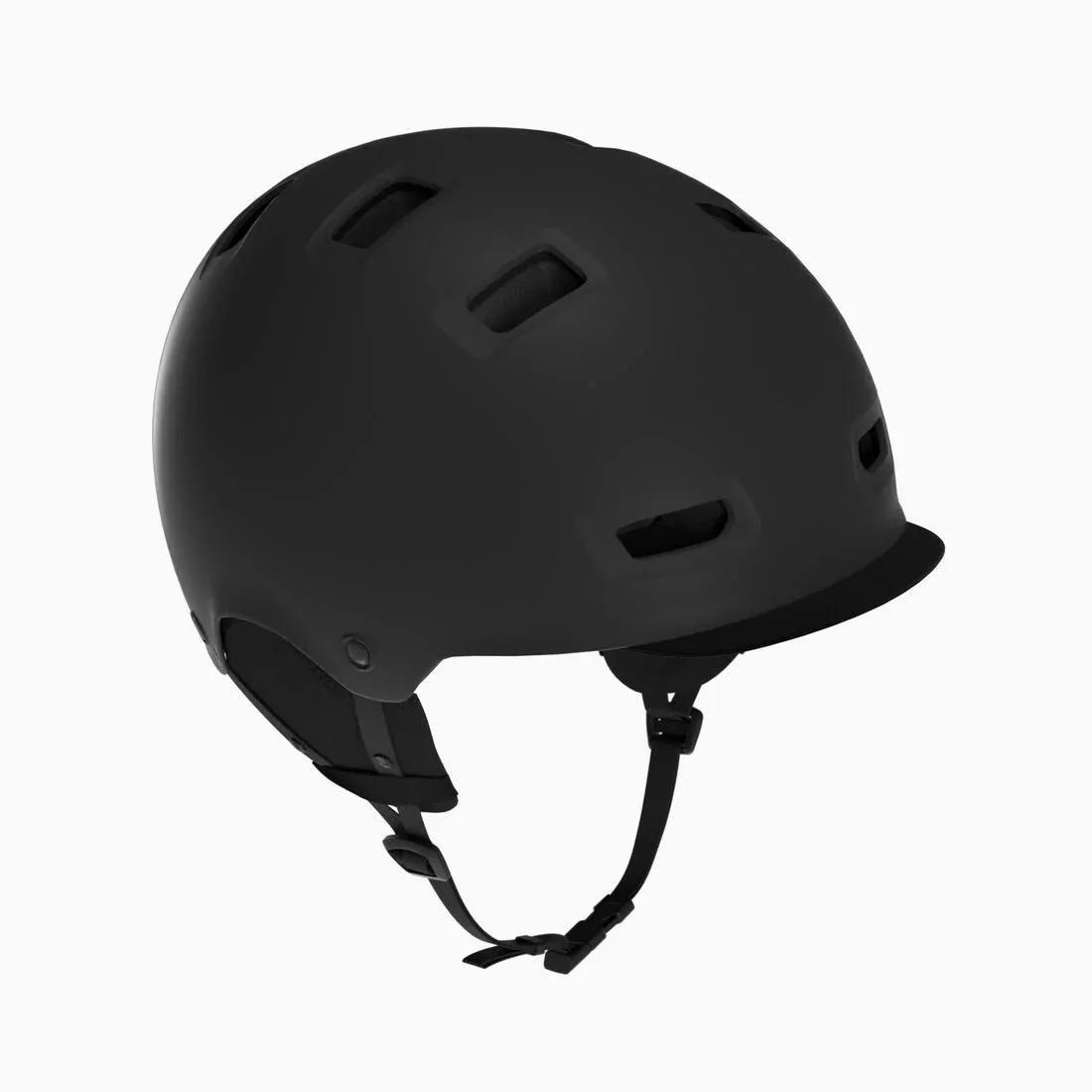 Cycling Bowl Helmet - 500, Beige, No Color, medium