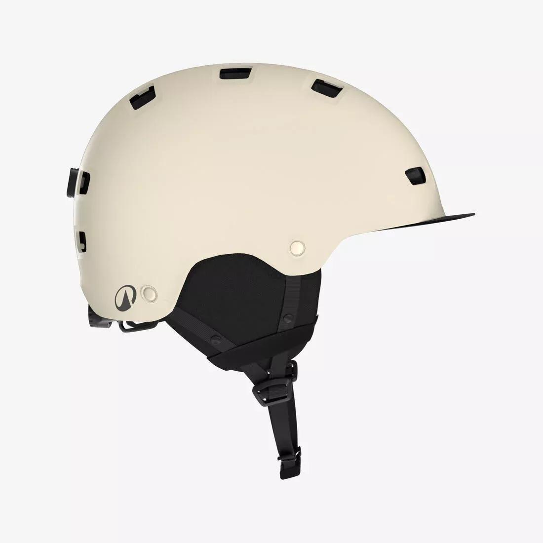 Cycling Bowl Helmet - 500, Beige, No Color, large image number 3