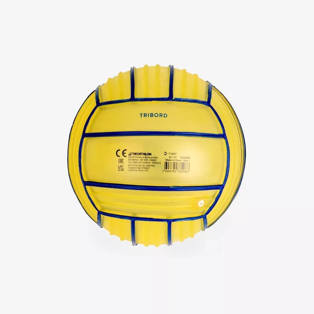 Small Good Grip Pool Ball, Yellow, No Color, medium