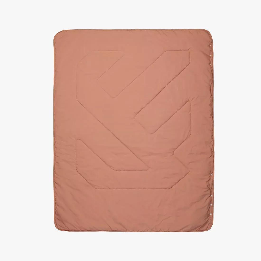 3 - in - 1 camping blanket - 175 x 135 cm - Warm and versatile, Brown, No Color, large image number 4