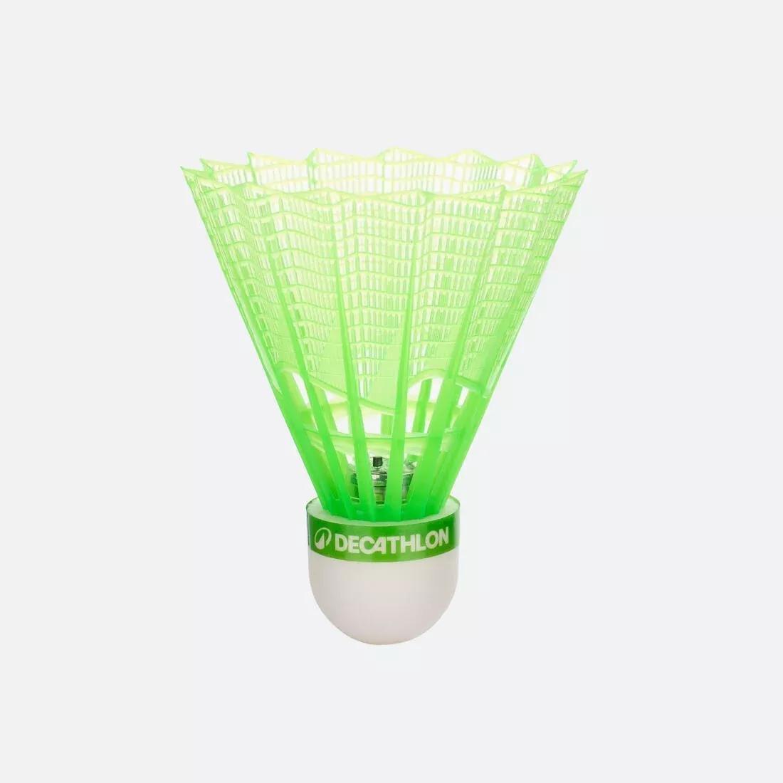 Outdoor Plastic Shuttlecock Psc 130 Nite *3 For Day And Night Play, Green, No Color, large image number 3