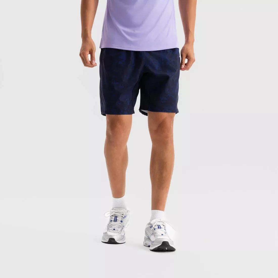 Fitness Shorts With Zip Pockets, Purple, No Color, large image number 5