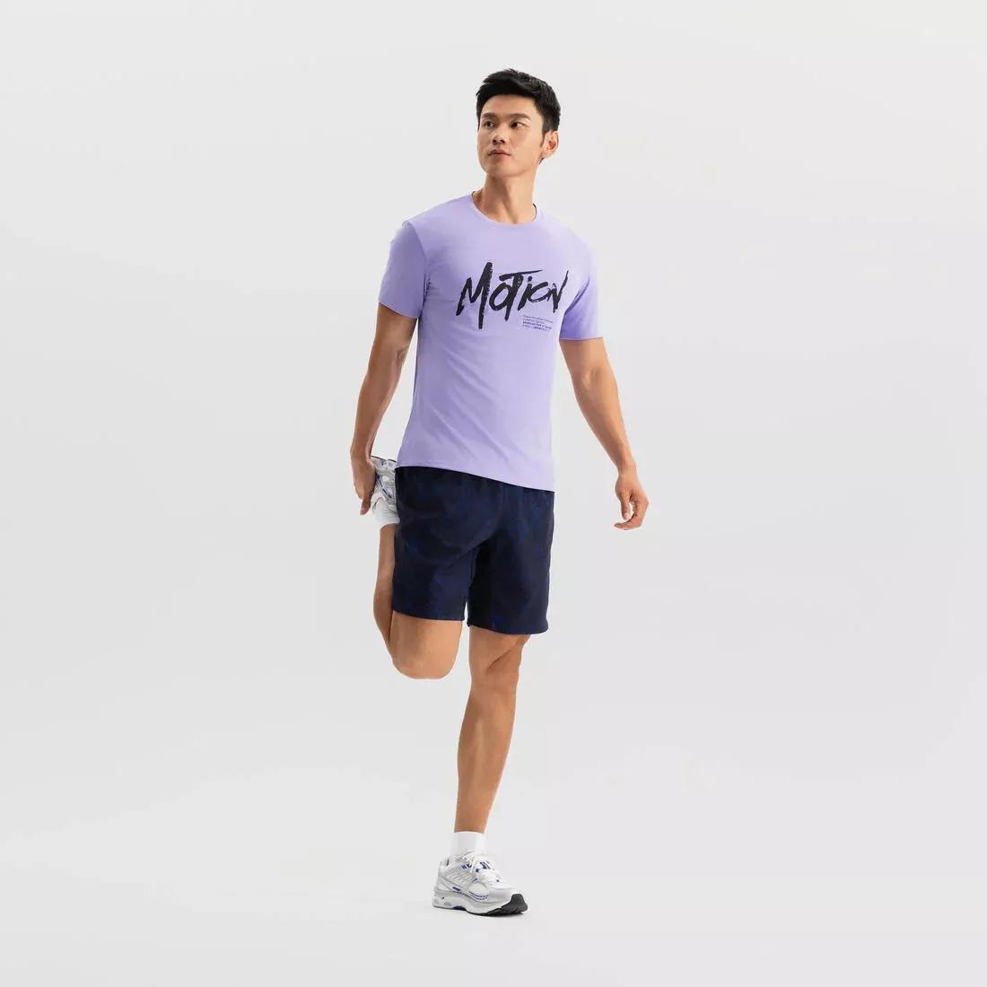 Fitness Shorts With Zip Pockets, Purple, No Color, large image number 7