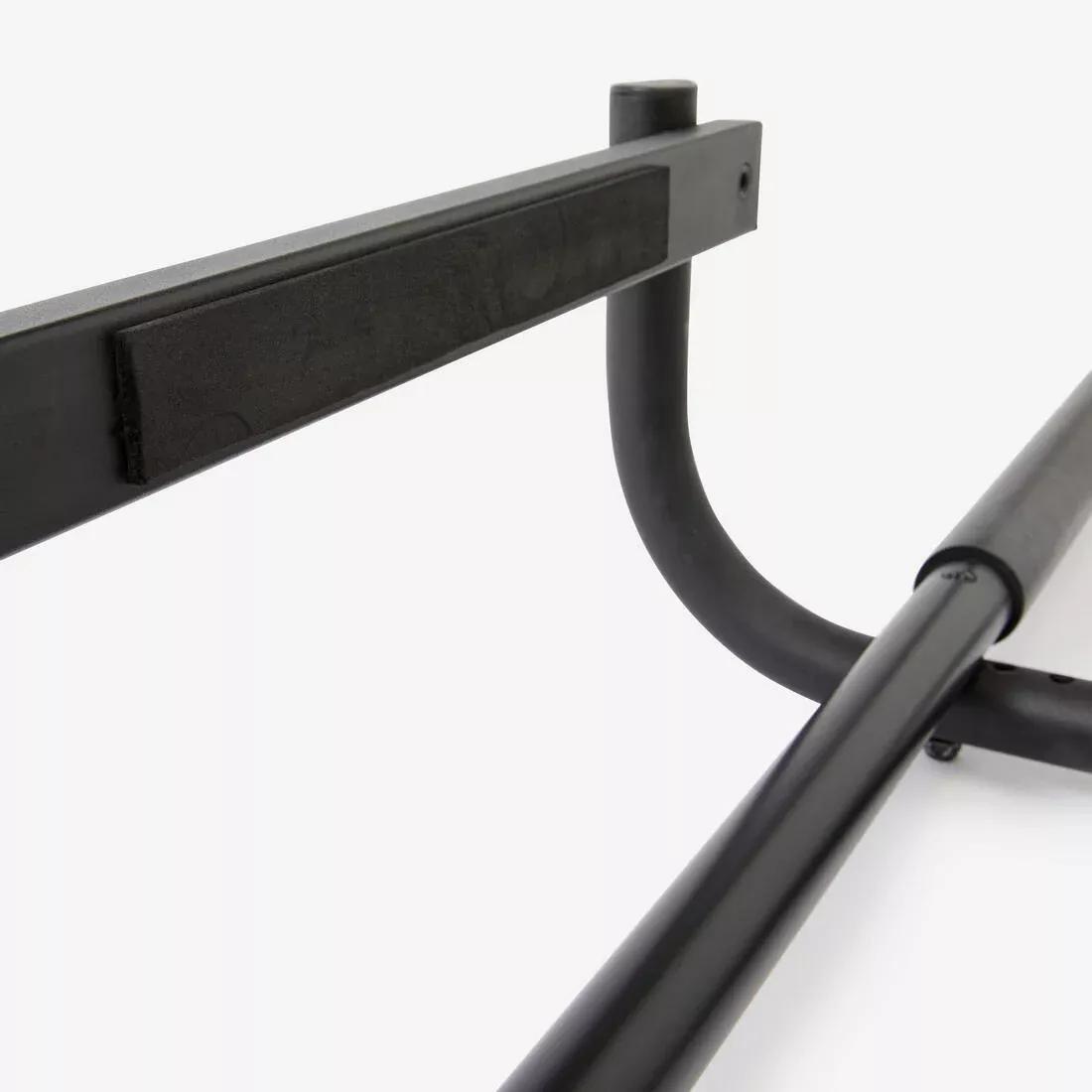 Weight Training Door Pull-Up Bar, Black, No Color, medium