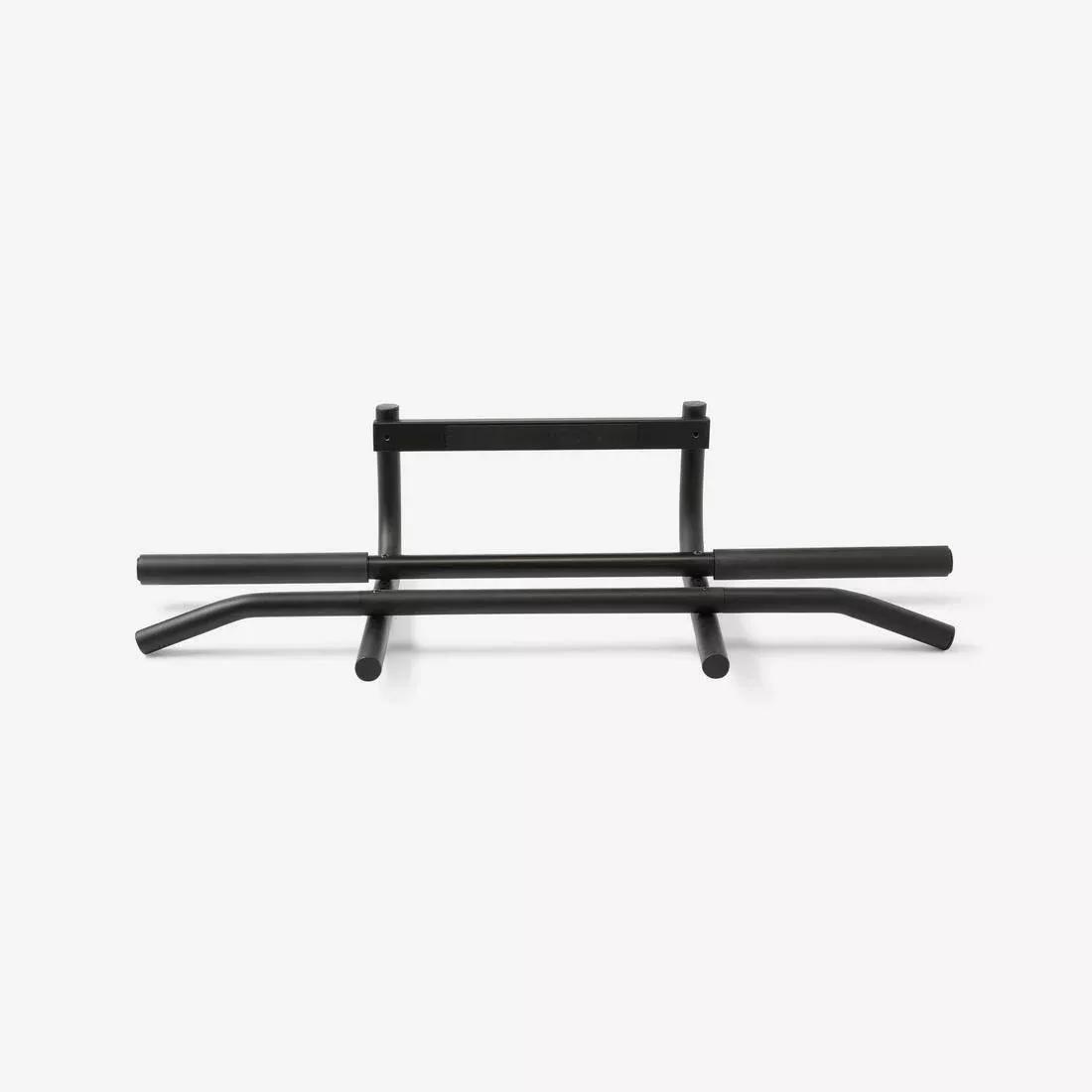 Weight Training Door Pull-Up Bar, Black, No Color, large image number 7
