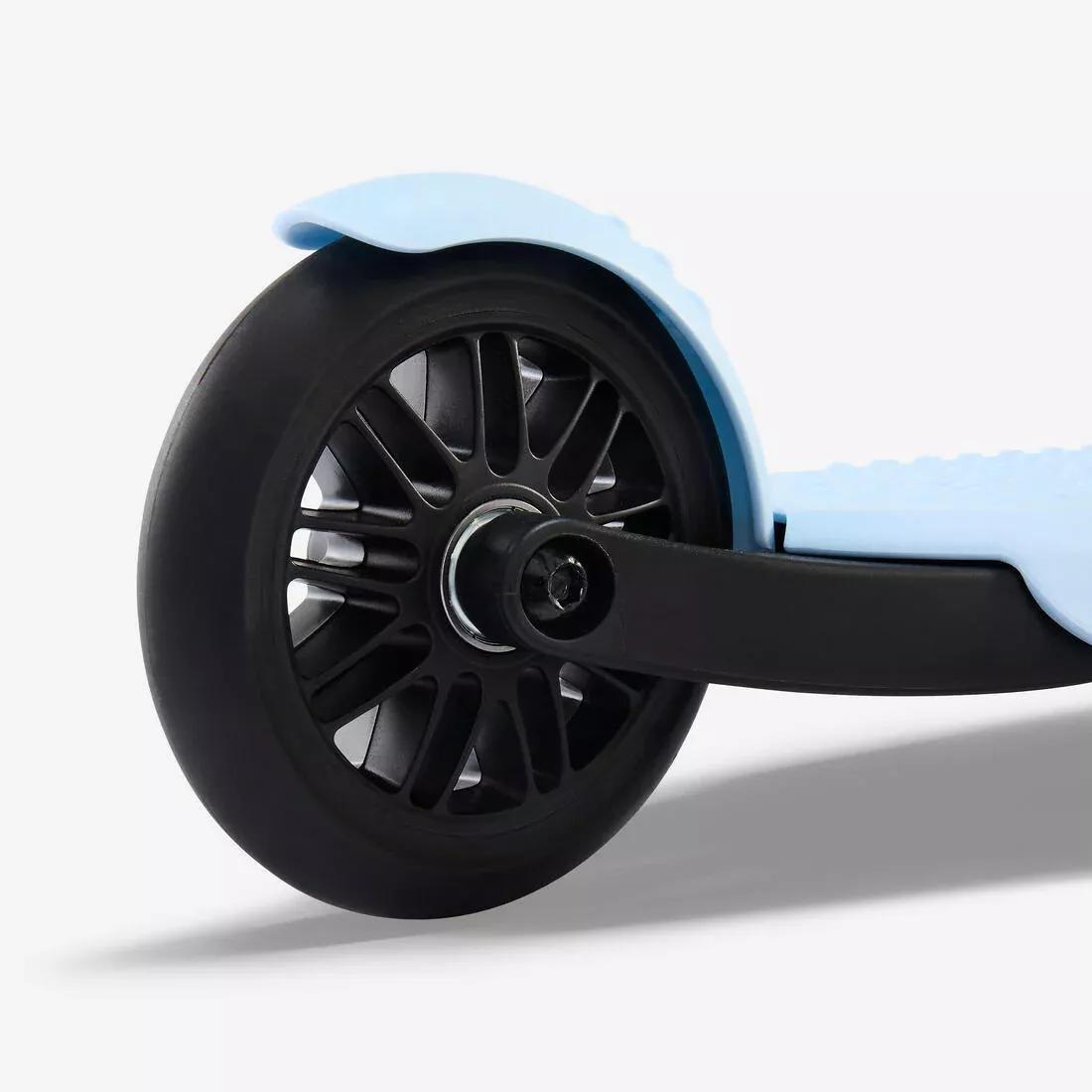 Kids Unisex 3-Wheeled Scooter Btwin - B100, Black, No Color, large image number 5