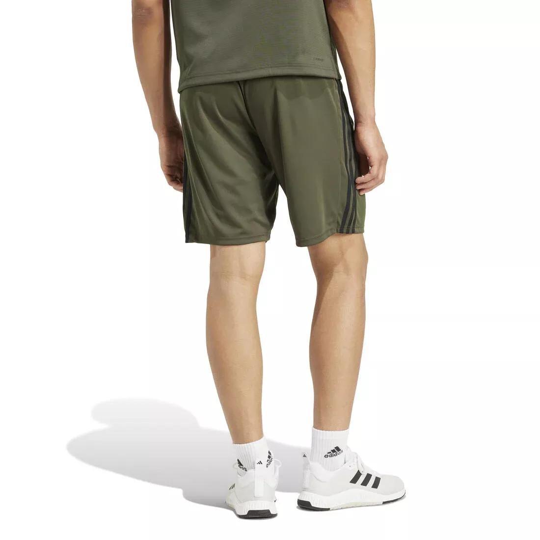 Train Essentials PiquØ£Â© 3-Stripes Training Shorts, Green, No Color, large image number 2