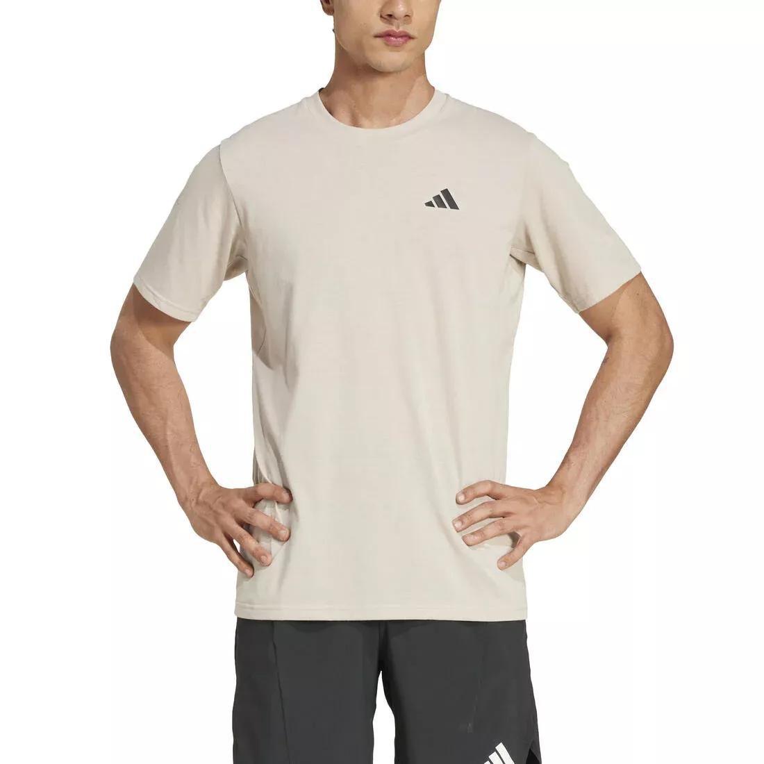 Train Essentials Feelready Training T-Shirt, Beige, No Color, medium