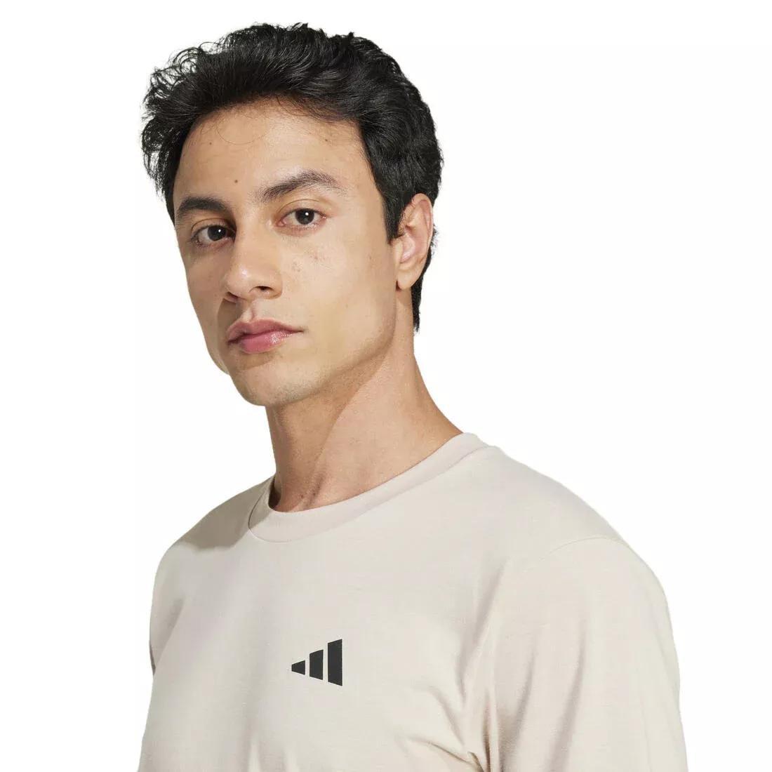 Train Essentials Feelready Training T-Shirt, Beige, No Color, medium