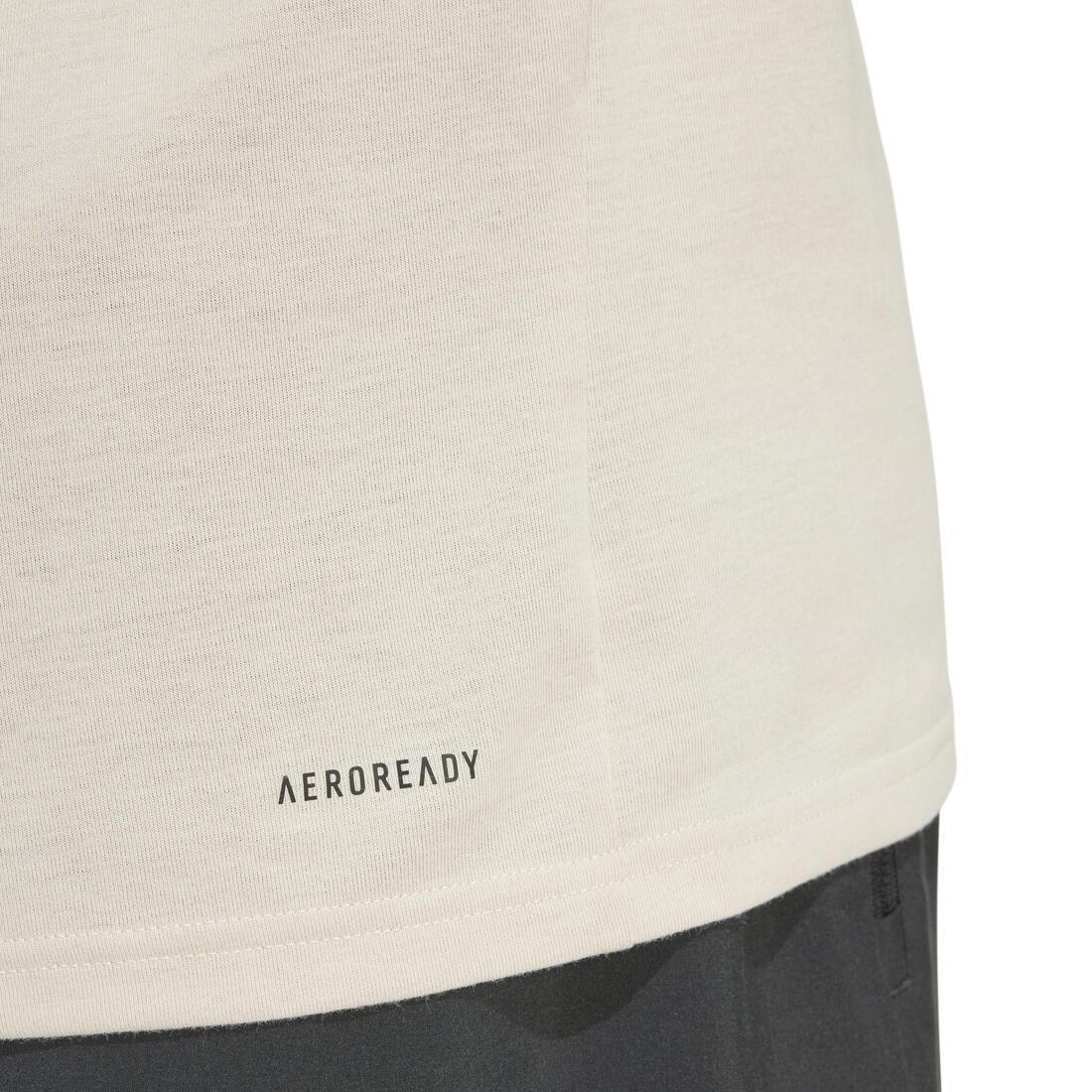 Train Essentials Feelready Training T-Shirt, Beige, No Color, medium
