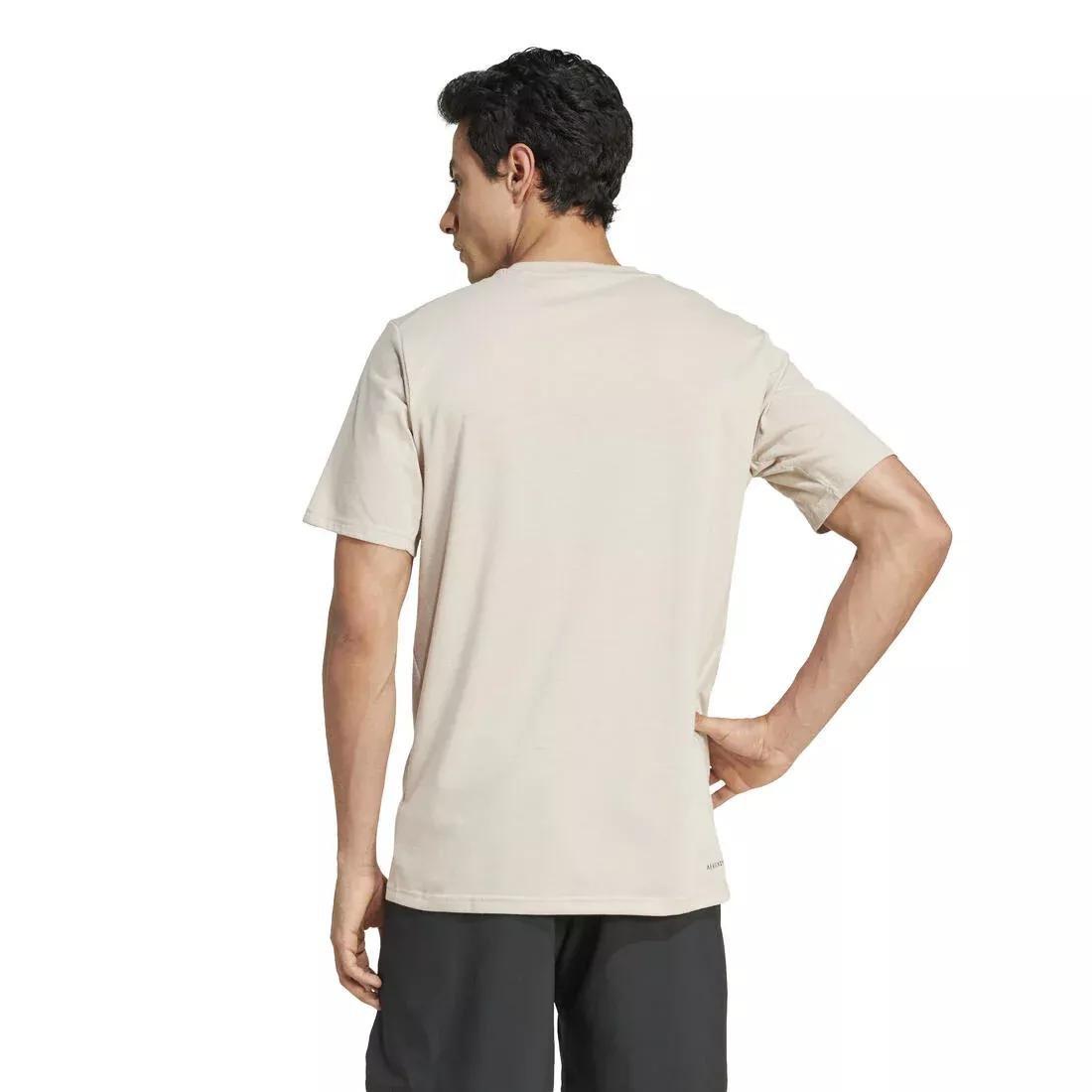 Train Essentials Feelready Training T-Shirt, Beige, No Color, large image number 3