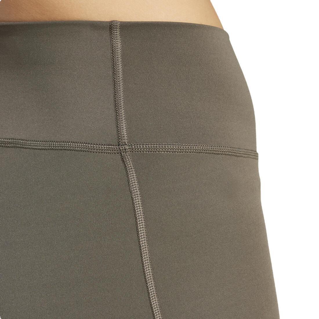 Train Essentials Big Logo Full-Length Leggings, Green, No Color, large image number 4