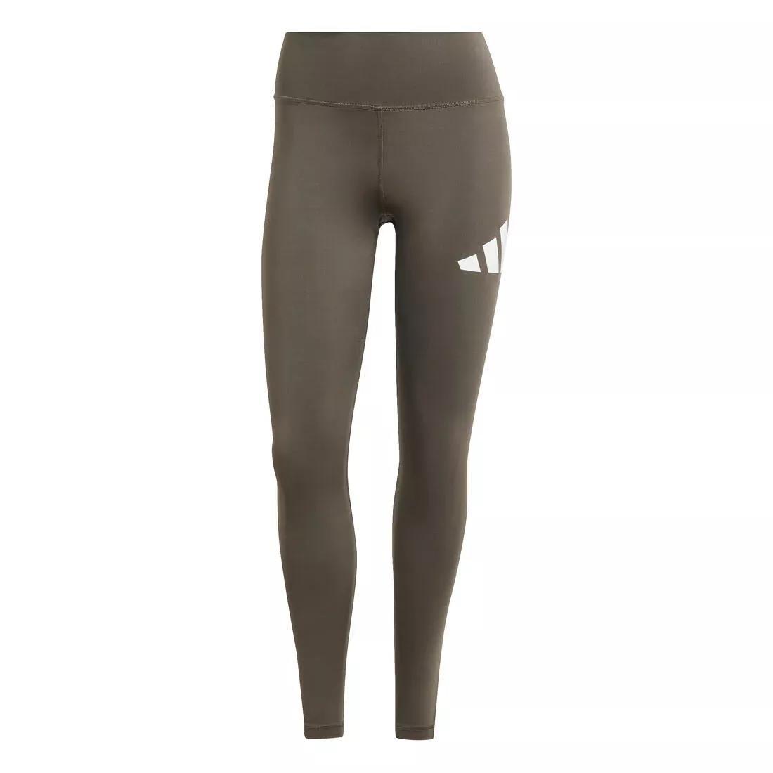 Train Essentials Big Logo Full-Length Leggings, Green, No Color, large image number 6