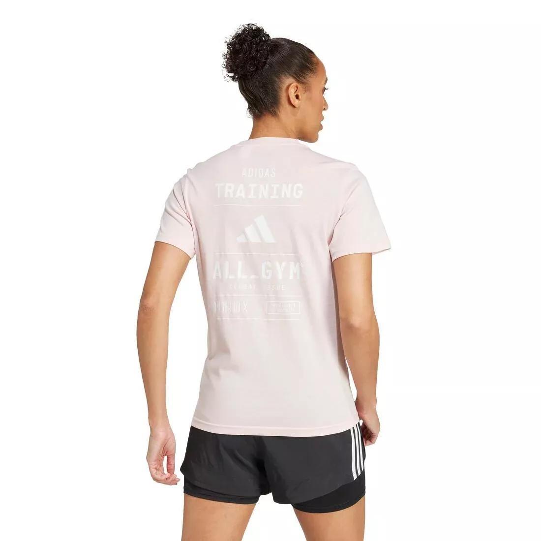 All-Gym Category Graphic T-Shirt, Pink, No Color, large image number 2