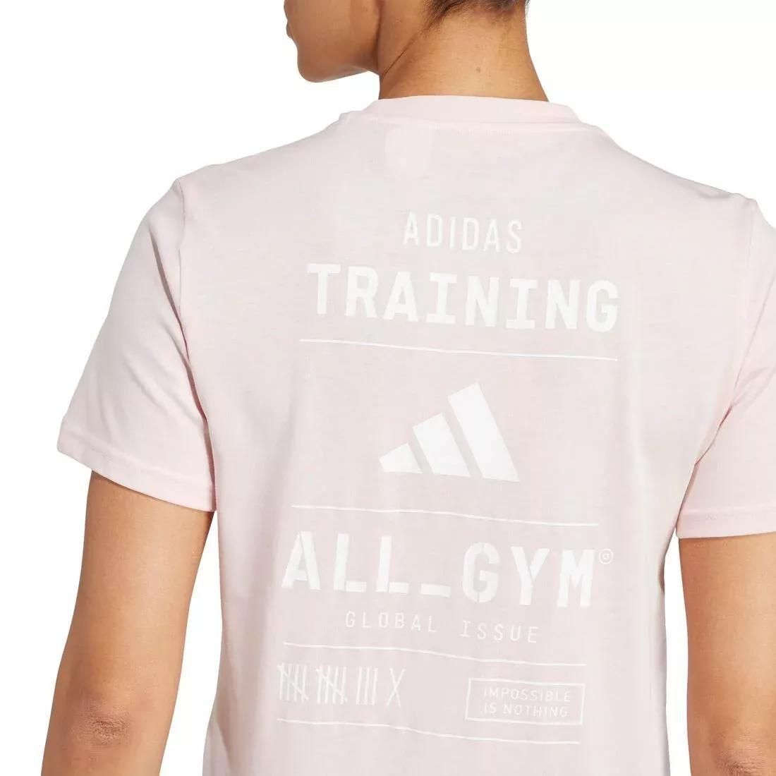 All-Gym Category Graphic T-Shirt, Pink, No Color, large image number 4