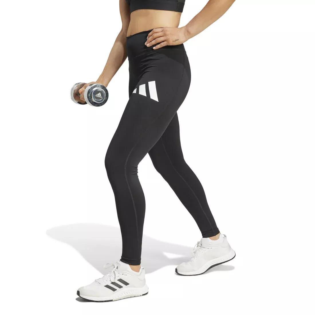 Train Essentials Big Logo Full-Length Leggings, Black, No Color, medium