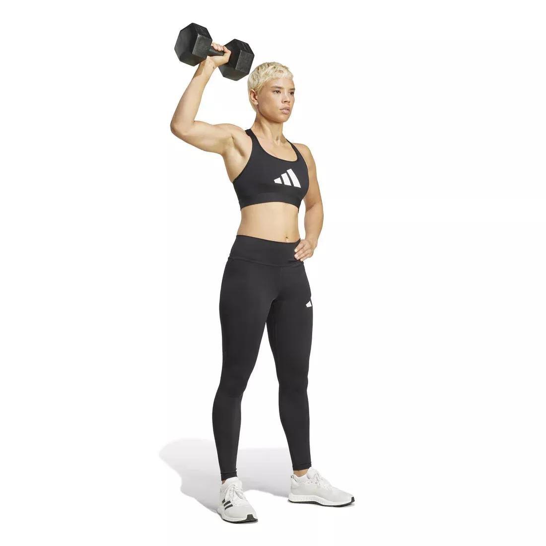 Train Essentials Big Logo Full-Length Leggings, Black, No Color, large image number 1