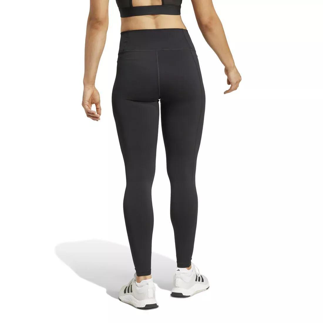 Train Essentials Big Logo Full-Length Leggings, Black, No Color, large image number 3