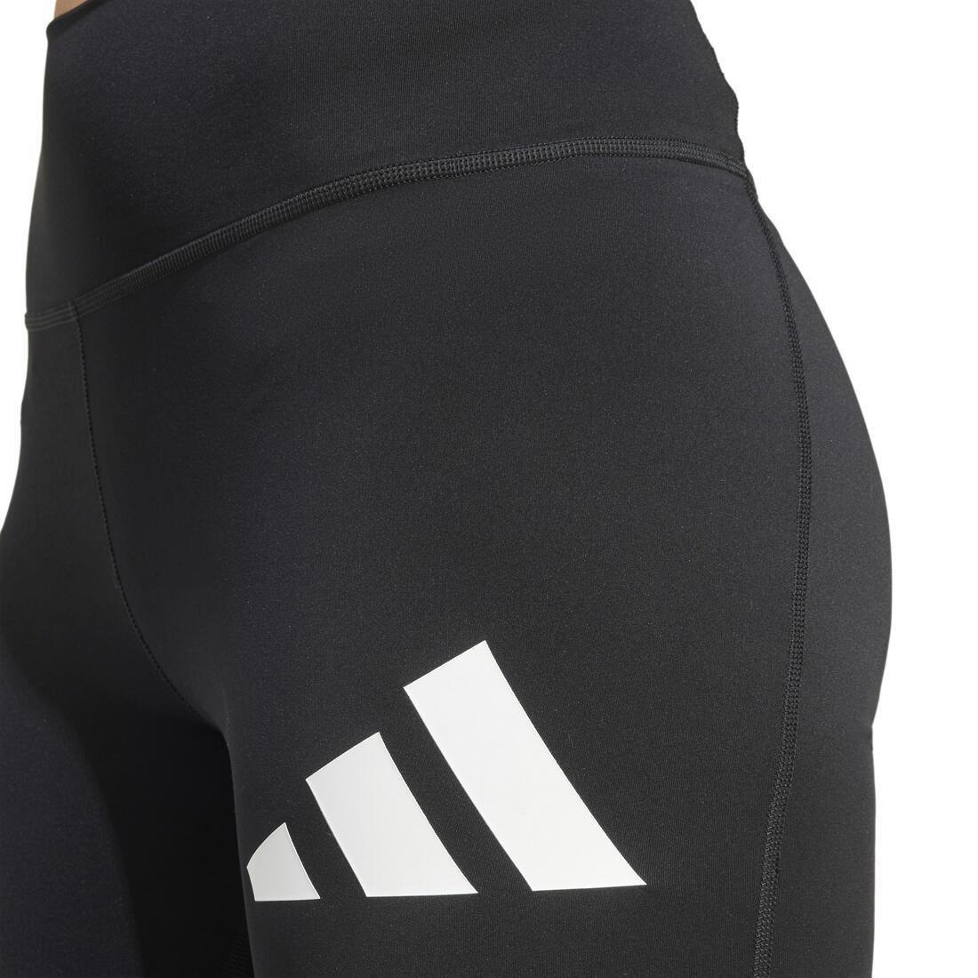 Train Essentials Big Logo Full-Length Leggings, Black, No Color, large image number 4